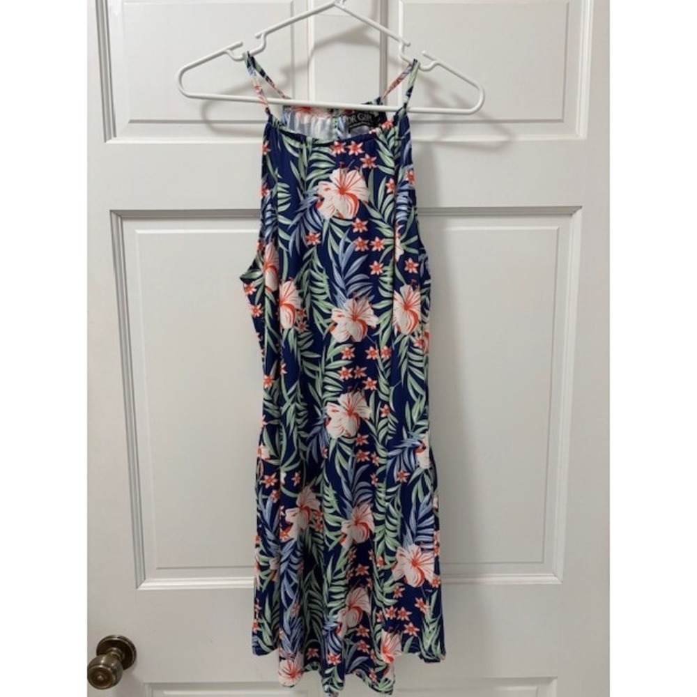 NWOT Large Cute Floral Tropical Dress Coverup For Girls and Perfect Life